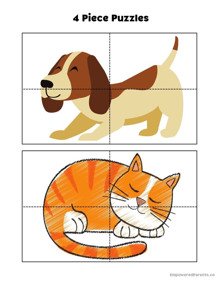 printable puzzles preschool