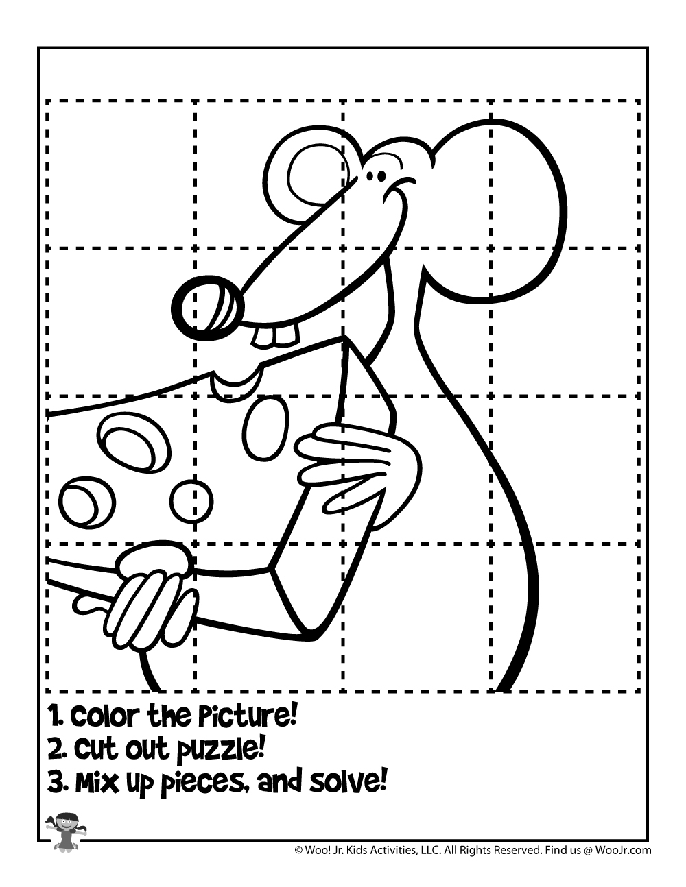 printable puzzles to colour