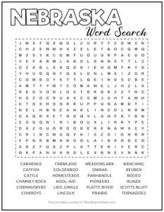 Printable Puzzles | Word Search Addict