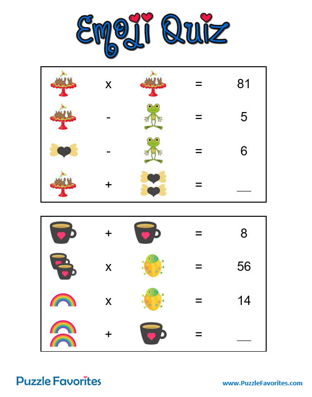 Printable Downloads - Puzzle Favorites