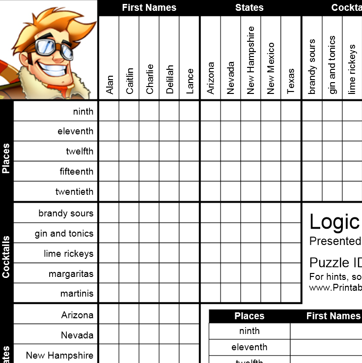 Printable Puzzles | Portfolio Categories | Puzzle Baron