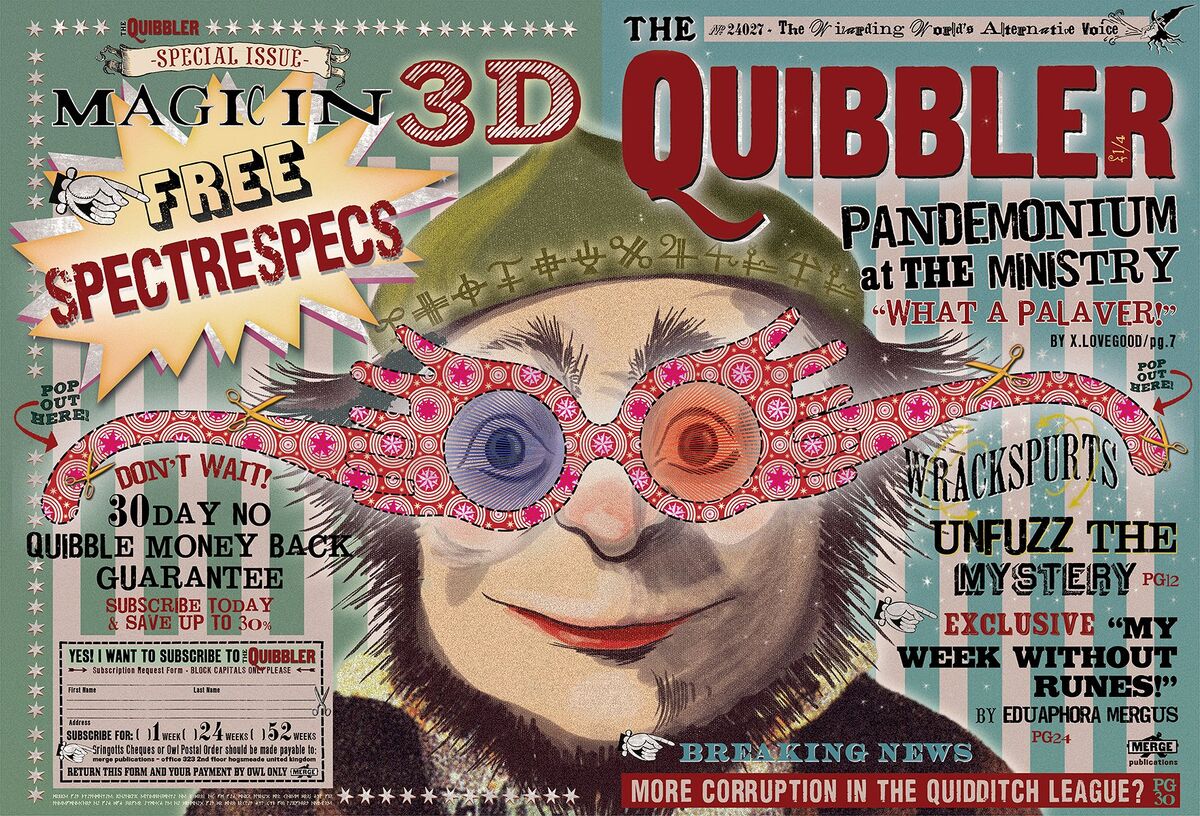 The Quibbler | Harry Potter through another looking glass Wiki ...