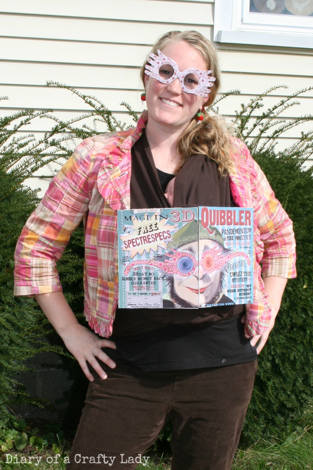 Diary of a Crafty Lady: Luna Lovegood Costume from Harry Potter