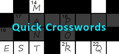 2023 Crossword Book For Adults: Quick Crossword Puzzle Books for ...