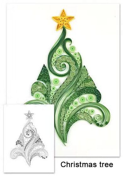 10 Quilling Templates,patterns to Make Christamas Cards,balloon ...