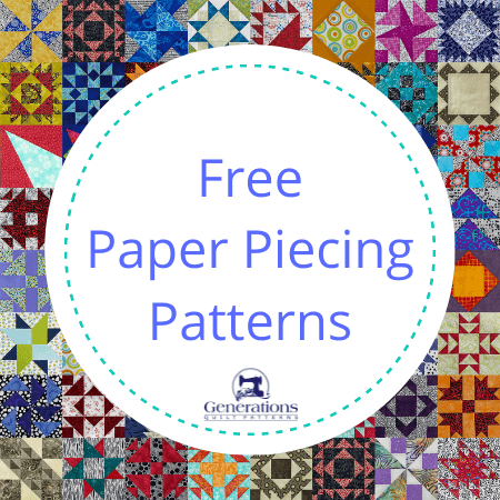 Free Paper Piecing Patterns to download ~ 105+ designs, multiple sizes