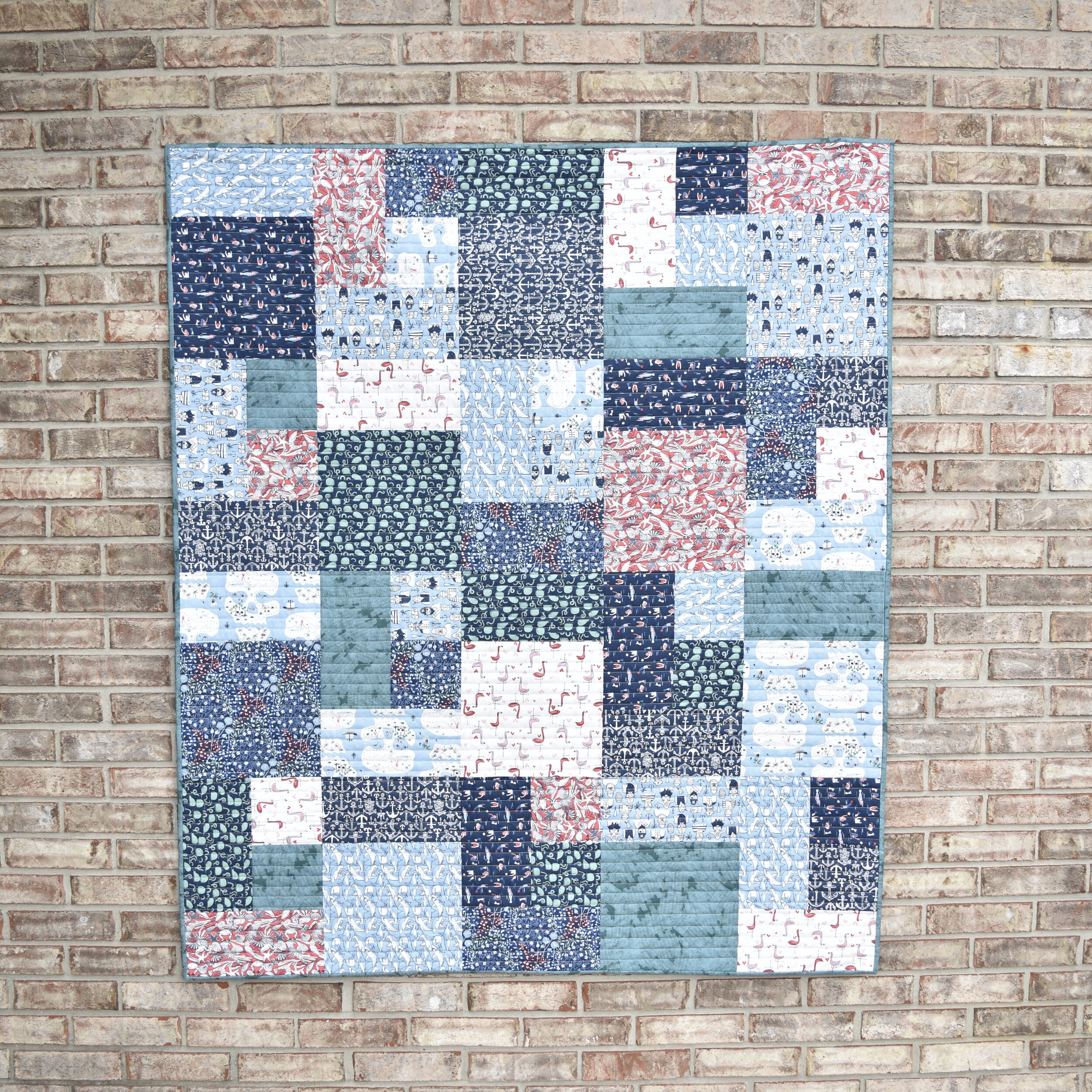 Fat Quarter Mixer {a FREE, quick, easy and beginner friendly quilt ...