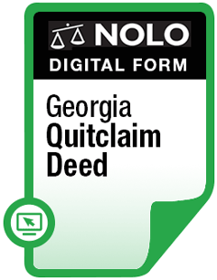 printable quit claim deed georgia