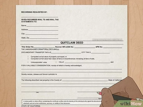 printable quit claim deed kansas