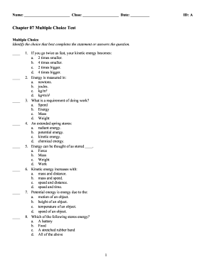 Multiple Choice Quiz Template Powerpoint | pdfFiller