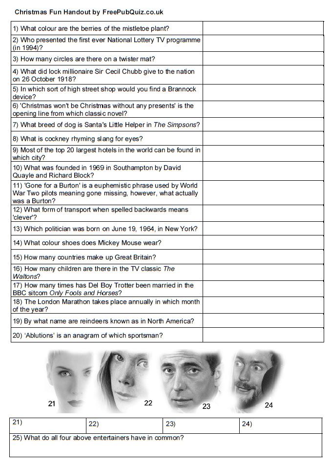 Printable Halloween Quiz, Halloween Quizzes | Free Pub Quiz
