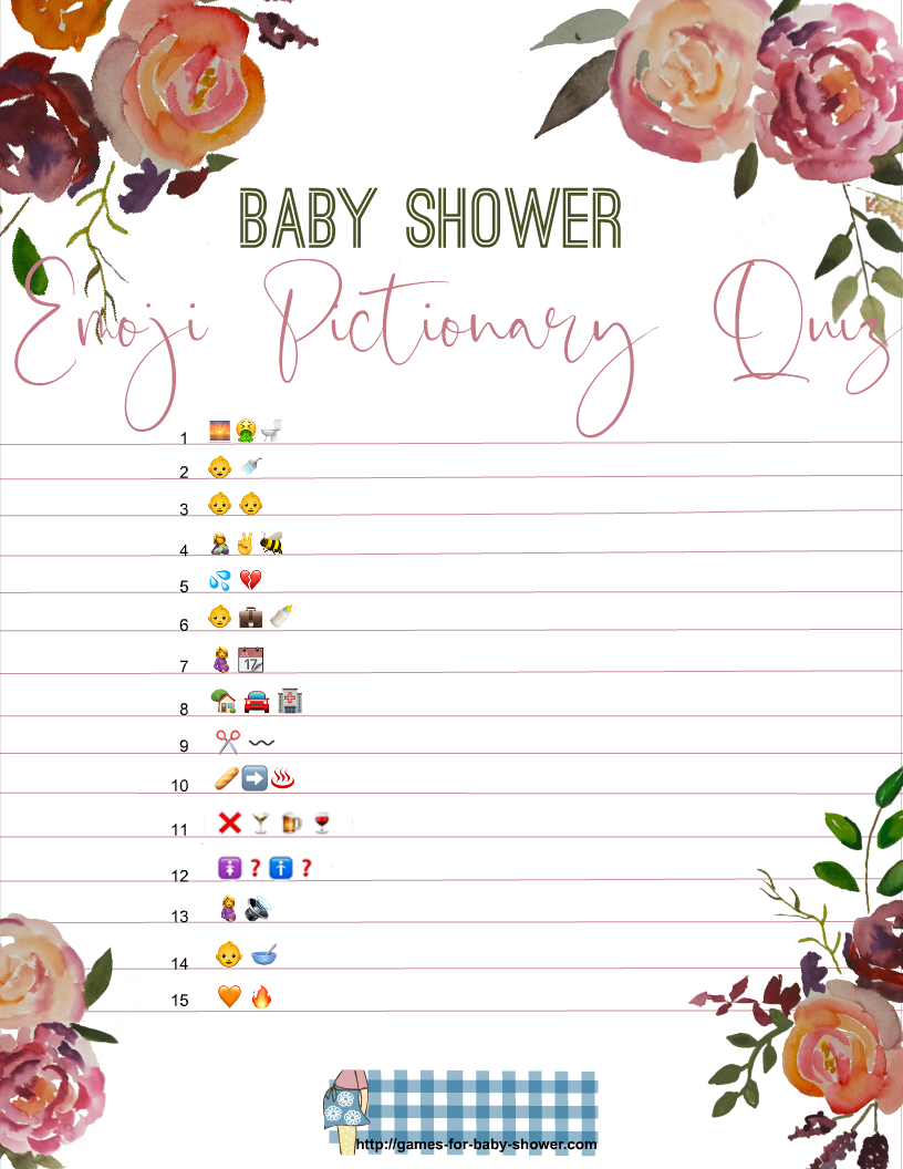 printable quizzes about flowers