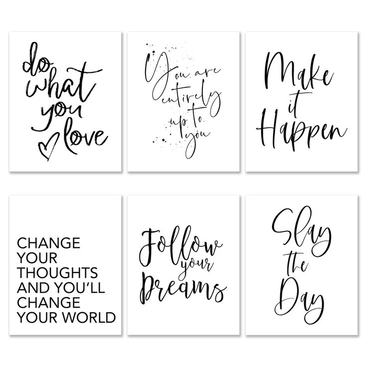 Matthias Hauser Inspirational and Motivational Quotes Wall Art