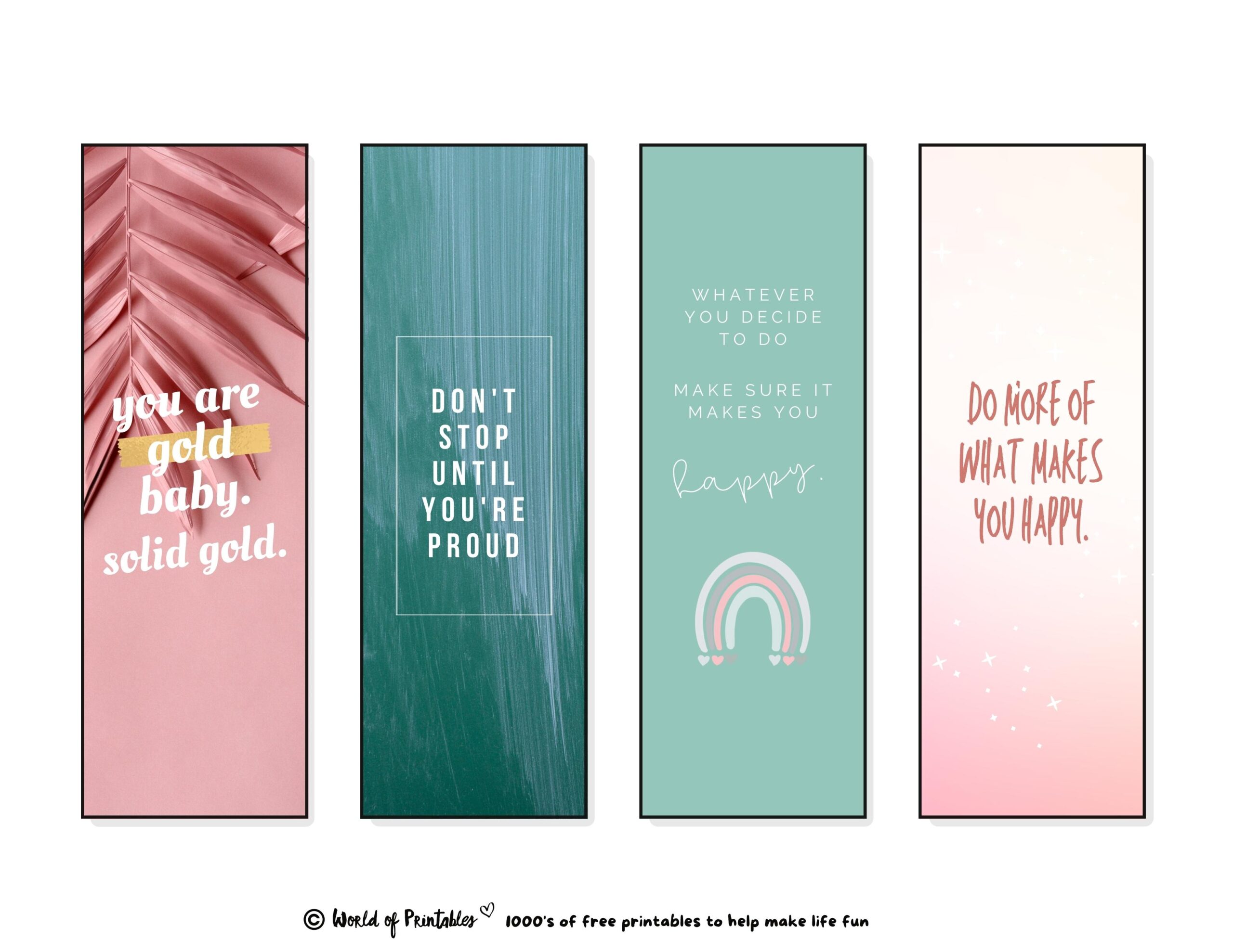 printable quotes bookmarks