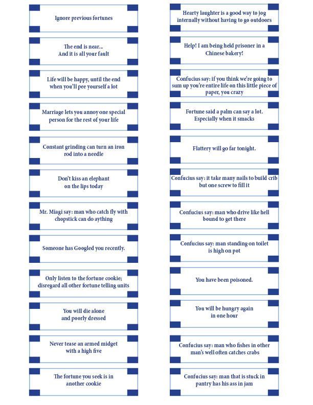 printable quotes for fortune cookies