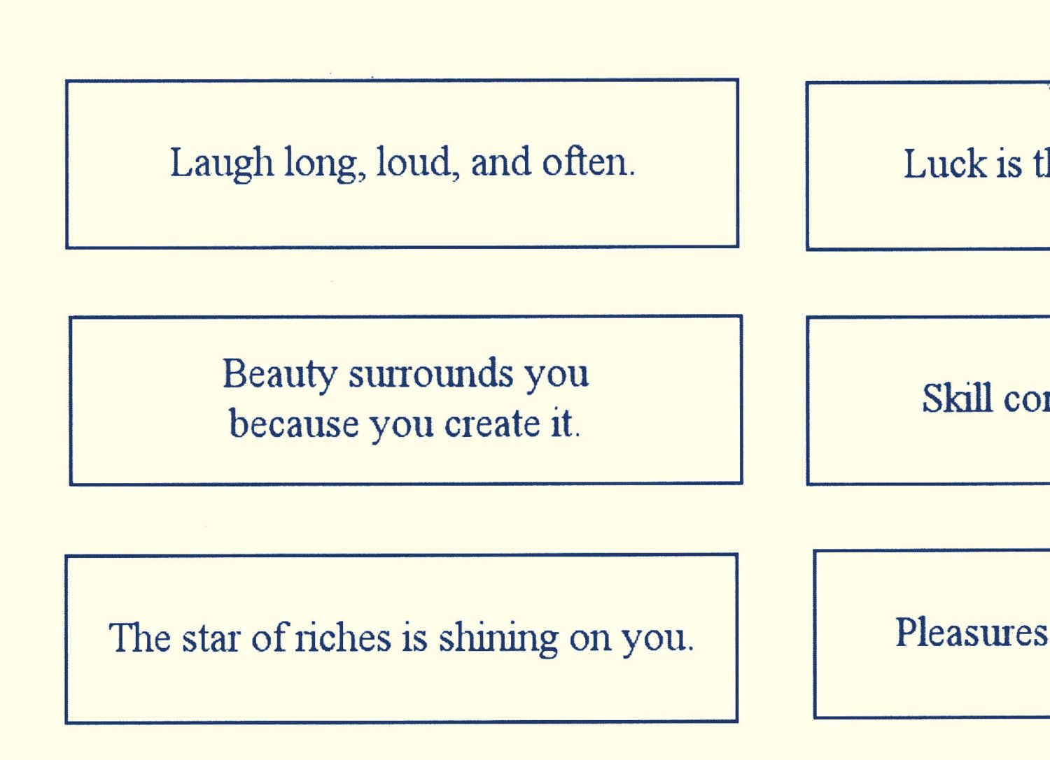 printable-fortune-cookie-quotes-quotesgram-worksheets-library for Free Printable Fortune Cookie Messages Printable Fortune Cookie Quotes. QuotesGram - Worksheets Library for Free Printable Fortune Cookie Messages