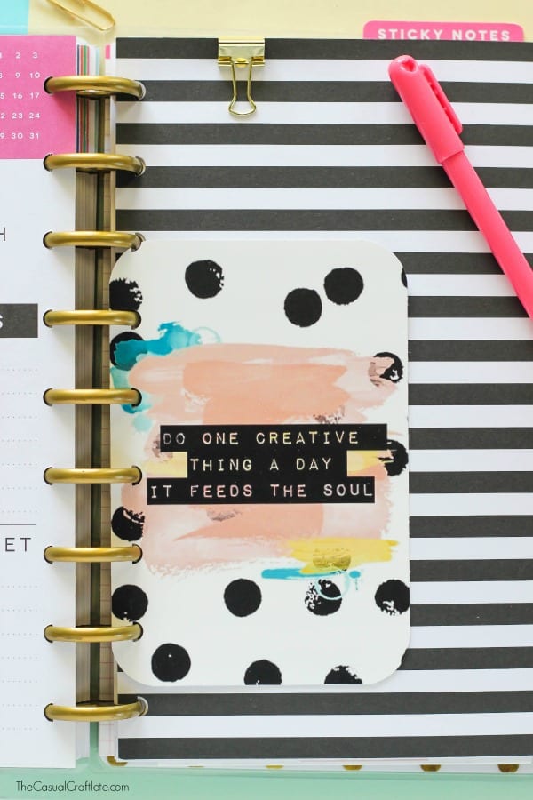 Free Printable Planner Quote