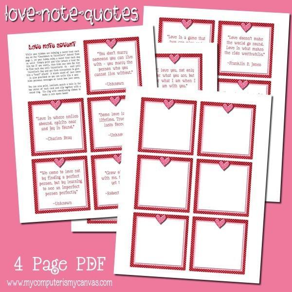 printable quotes for valentines day