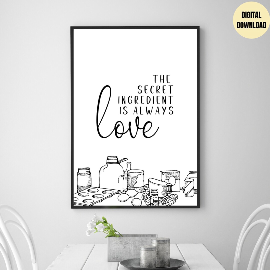 Kitchen Quotes, Kitchen Decor, Kitchen Signs, Kitchen Wall Art ...