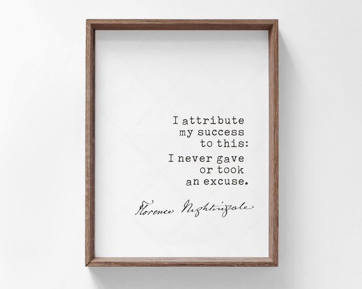 Florence Nightingale Quote, Motivational digital download printable ...