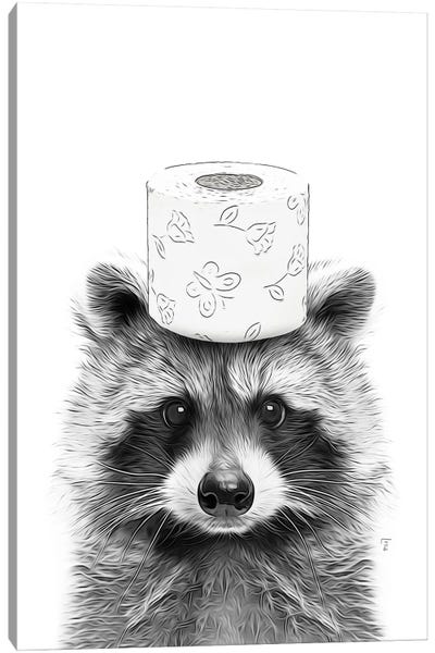 printable raccoon images