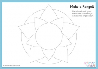 Diwali Rangoli | Paper &  Card - CleverPatch | CleverPatch - Art ...