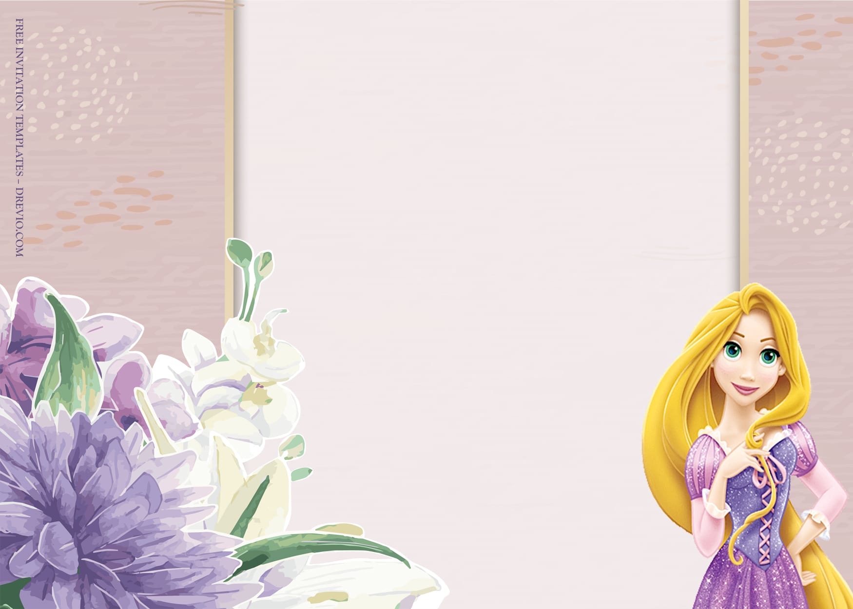 Free printable rapunzel invitations Download Free printable rapunzel Free printable rapunzel invitations Download Free printable rapunzel