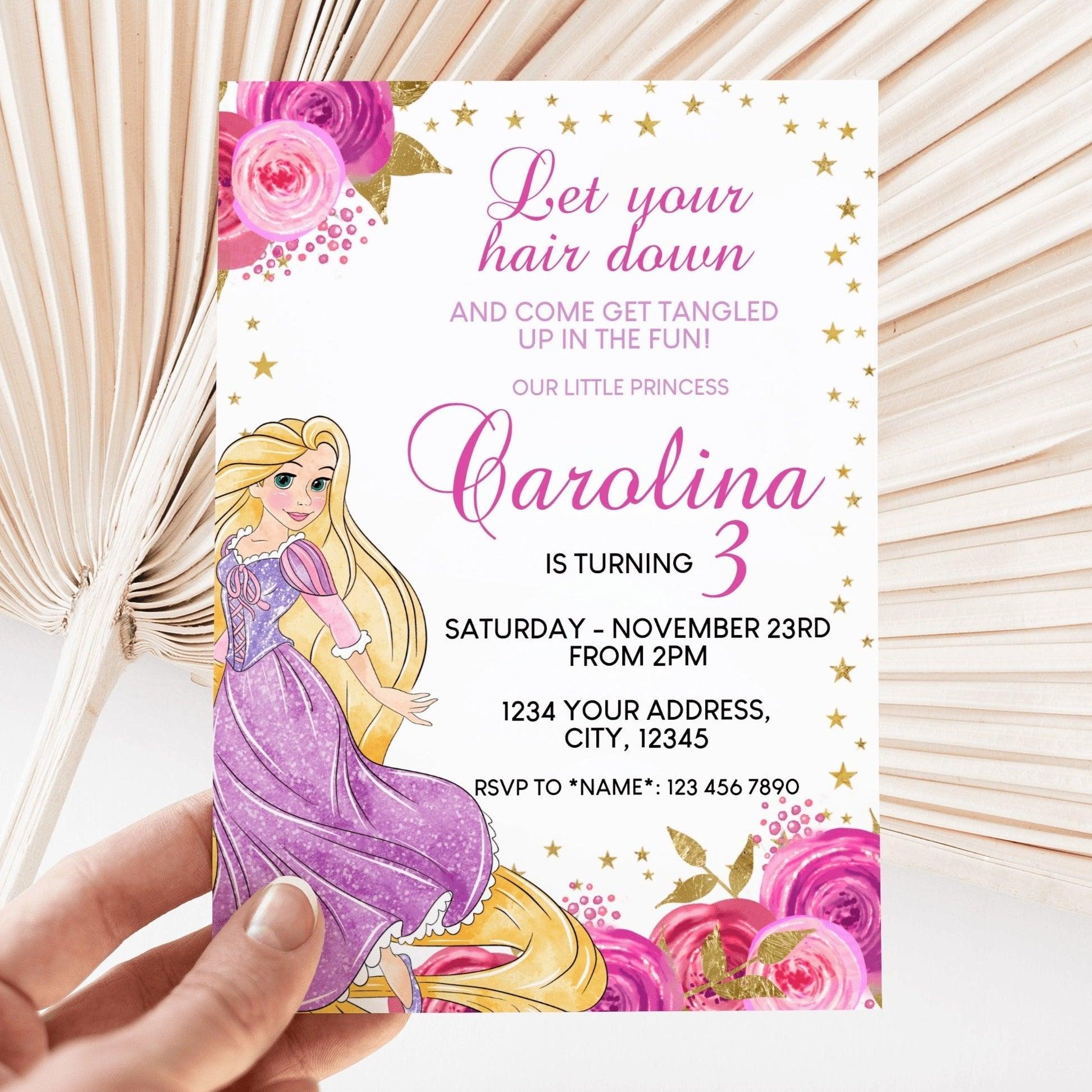 Free printable rapunzel invitations Download Free printable rapunzel Free printable rapunzel invitations Download Free printable rapunzel