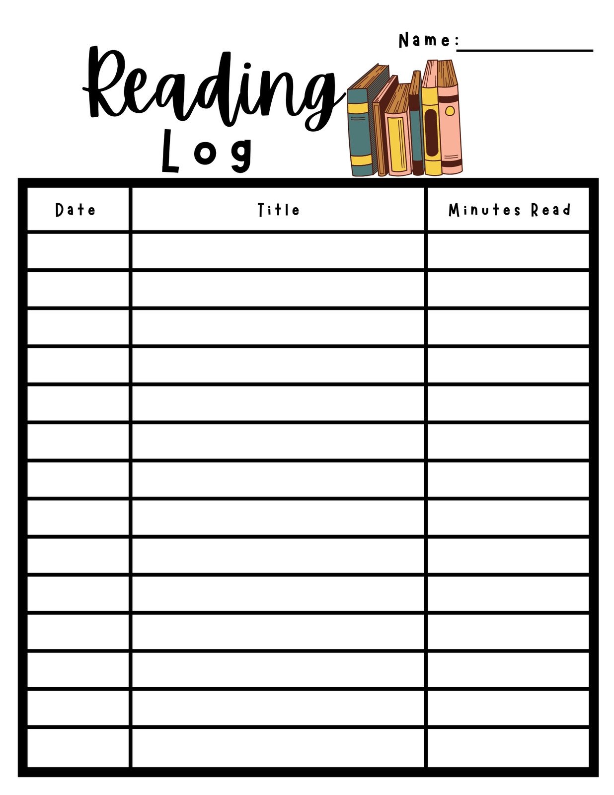 Free and customizable log templates
