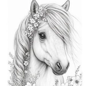 Horse Coloring Pages and Printables - Worksheets Library