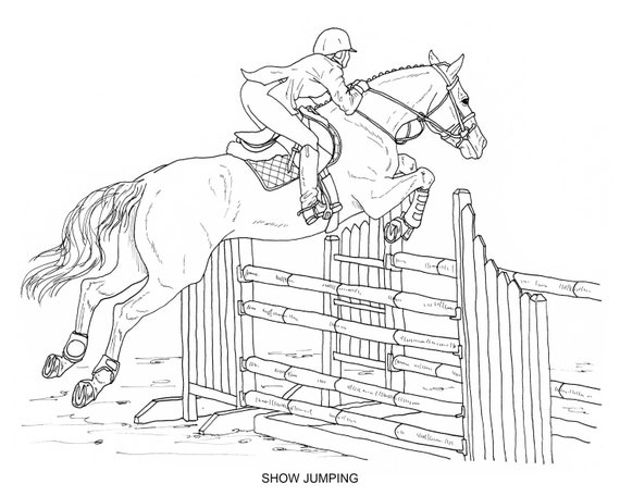 printable realistic horse coloring pages
