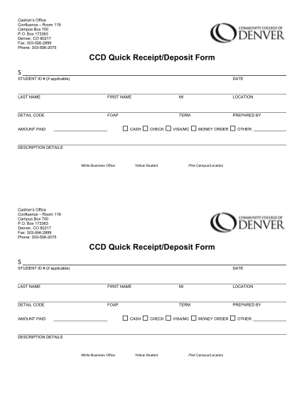 26 what is a deposit receipt - Free to Edit, Download &  Print ...