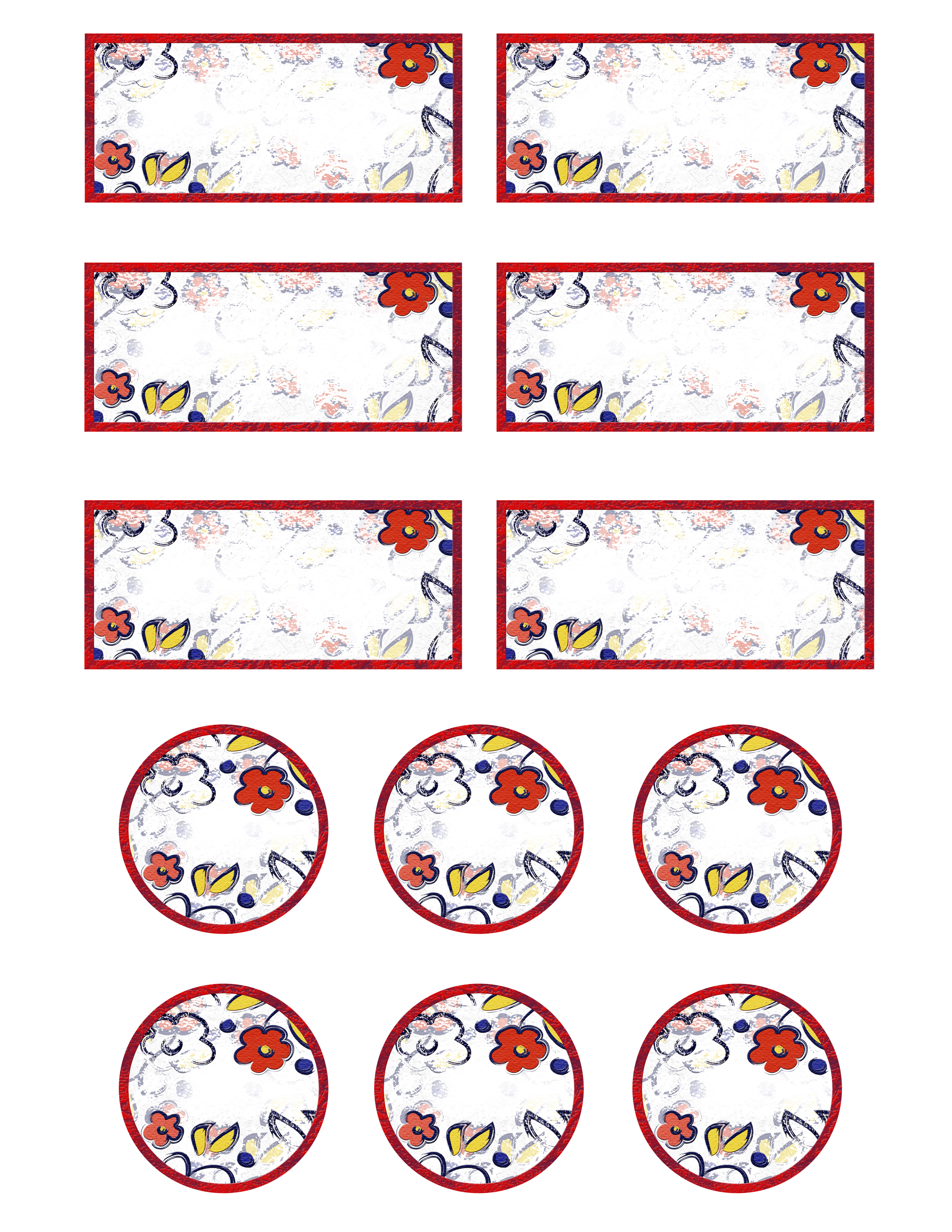 printable recipe labels for jars