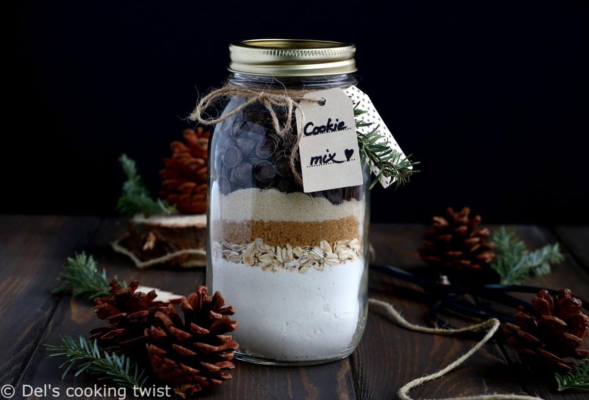 Chocolate Chip Cookie Mix In A Jar (with Free Printable)