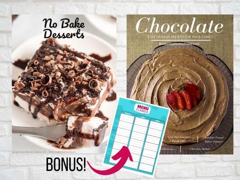 printable recipes for desserts