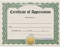 printable recognition awards