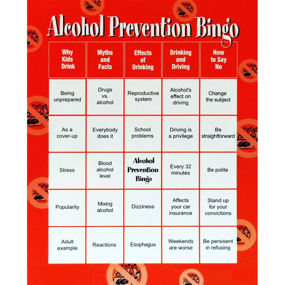 Recovery Bingo