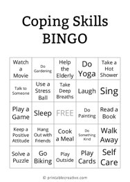 Free Printable General Bingo Cards and Games