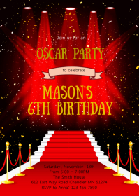 133K+ Free Templates for Hollywood birthday invitation ...