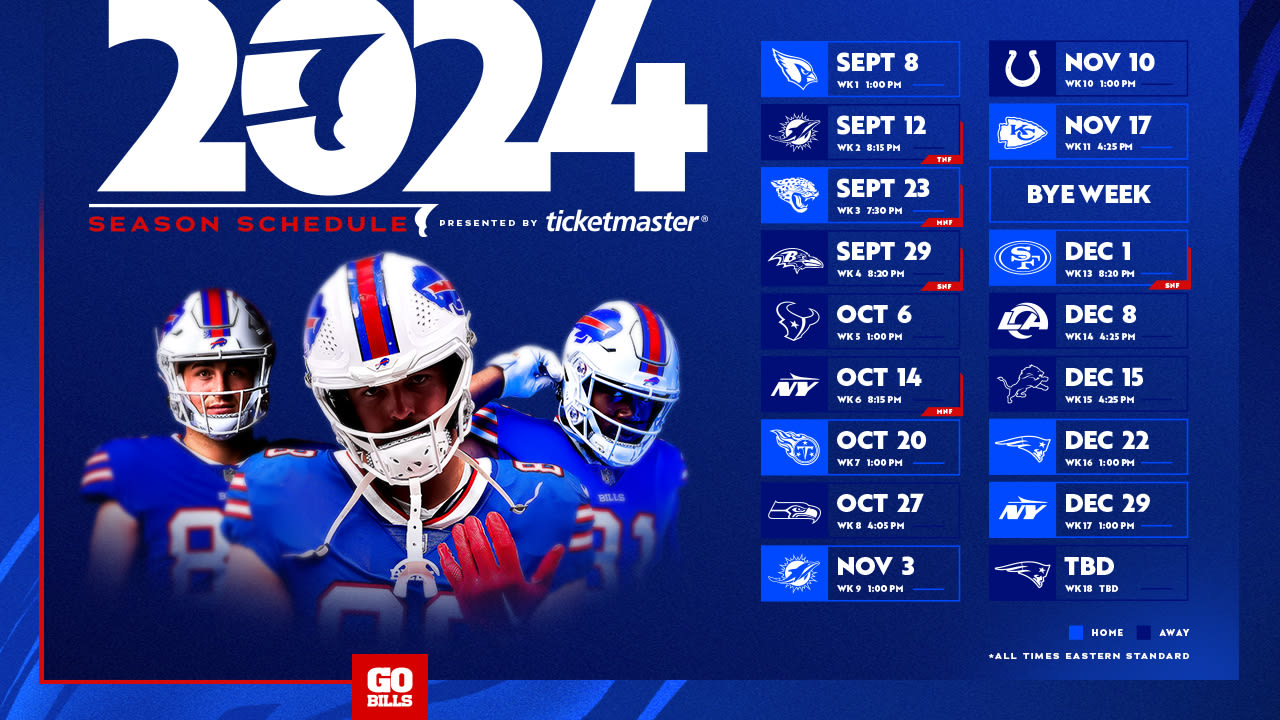 Titans Release 2024 Schedule, and It Includes Another MNF Contest ...