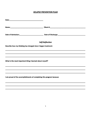 Houston Ocd Relapse Prevention - Fill Online, Printable, Fillable ...