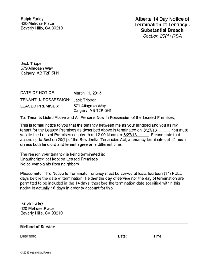 printable rental agreement alberta