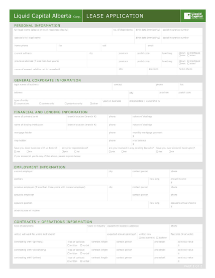 printable rental agreement alberta