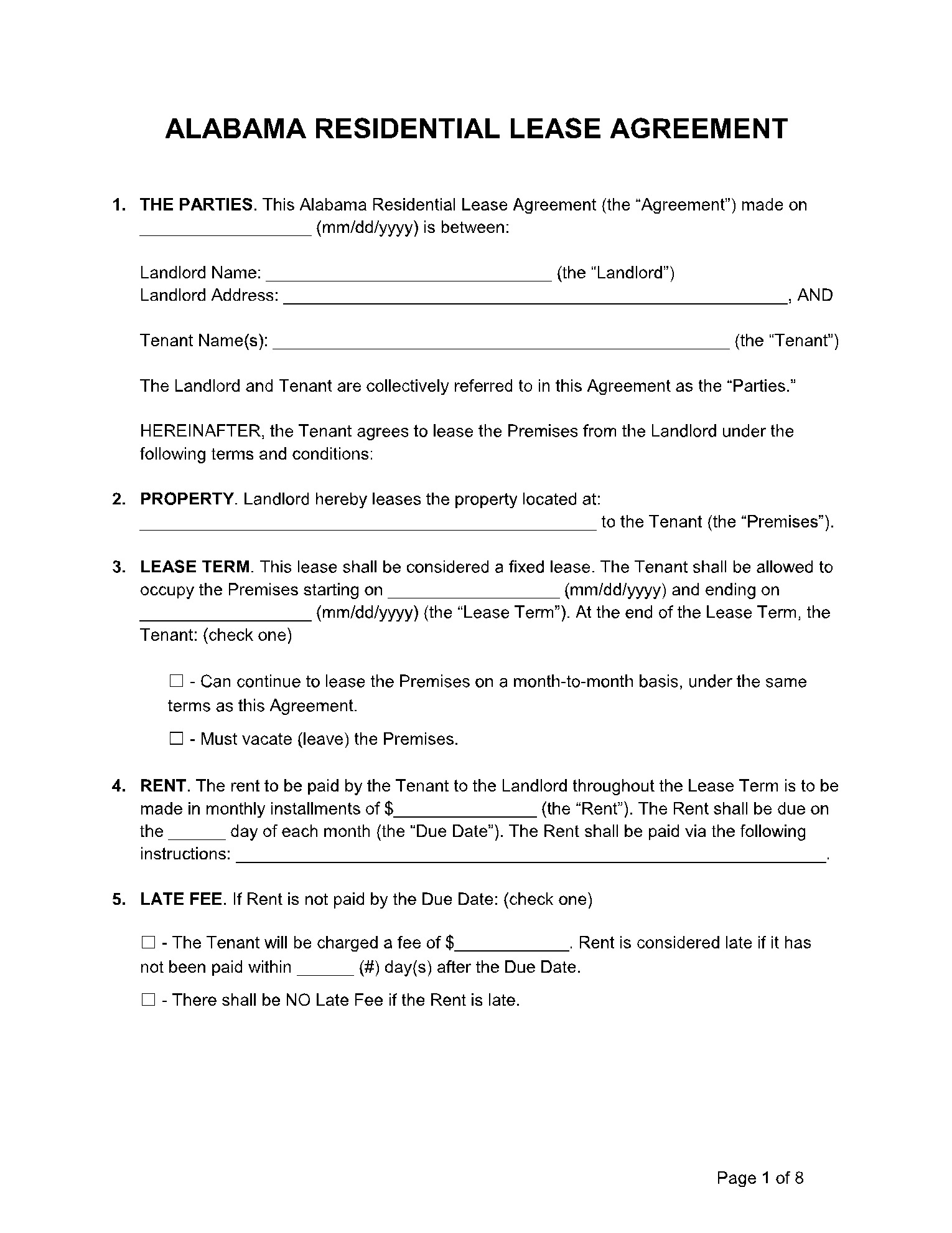 80+ Free Rental Lease Agreement Templates in 2021 | CocoSign