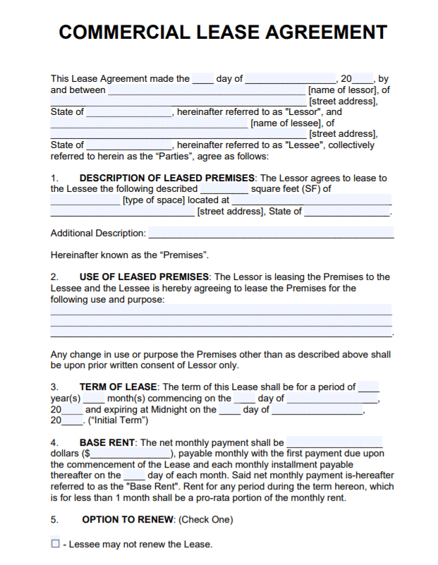 printable rental agreement uk