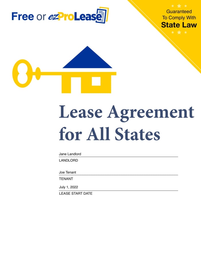 printable rental lease agreement pdf