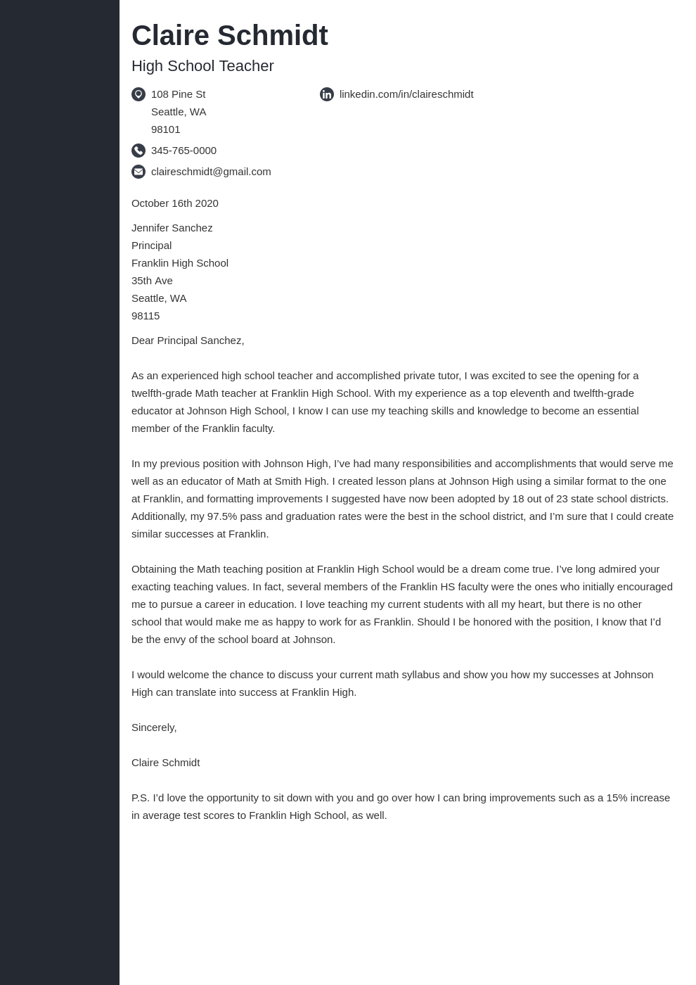 Free Cover Letter Generator: Build a Cover Letter Online