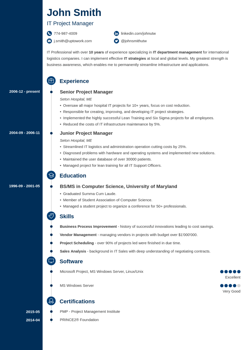 printable resume format template