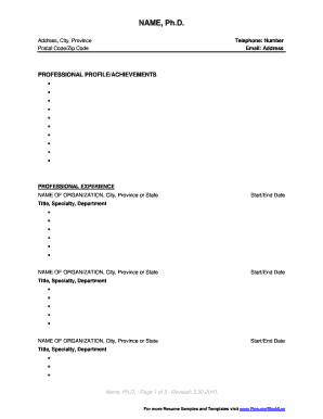 31+ Free Editable Printable Resume Templates in MS Word [DOC ...