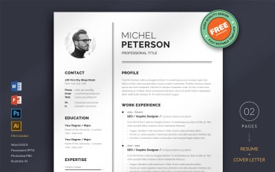 25+ Free Microsoft Word Resume Templates &  CVs Editable in ...